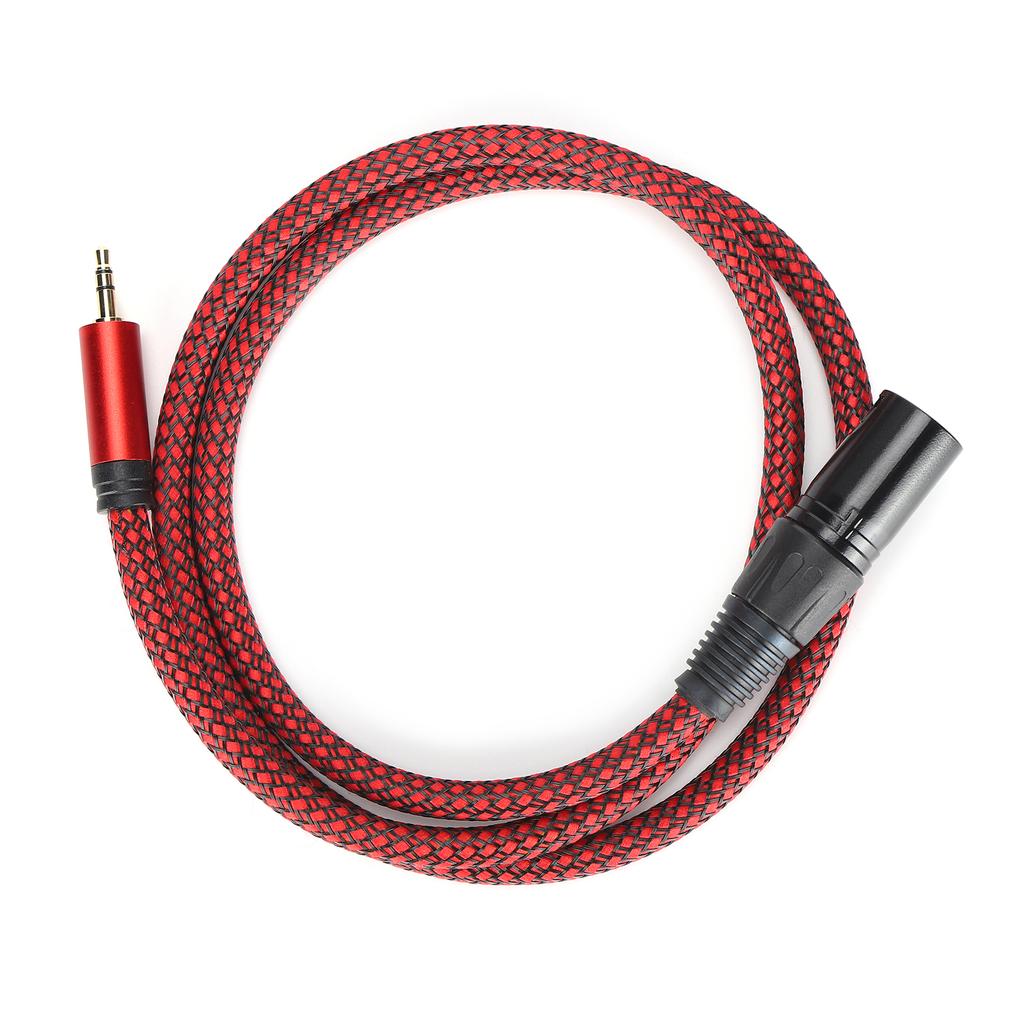JORINDO XLR Male to 3.5mm (1 8 Inch) Cable TRS Jack Microphone Connection Cord Signal Interconnection CableJD6038‑1m