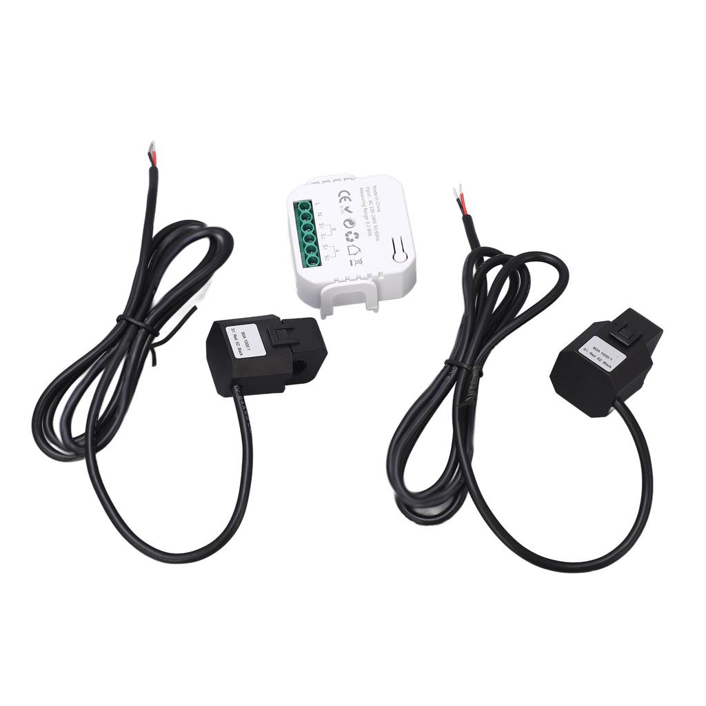 WiFi Smart Energy Monitor Single Phase Clamp Electricity Meter 100?240V AC for Home Appliances