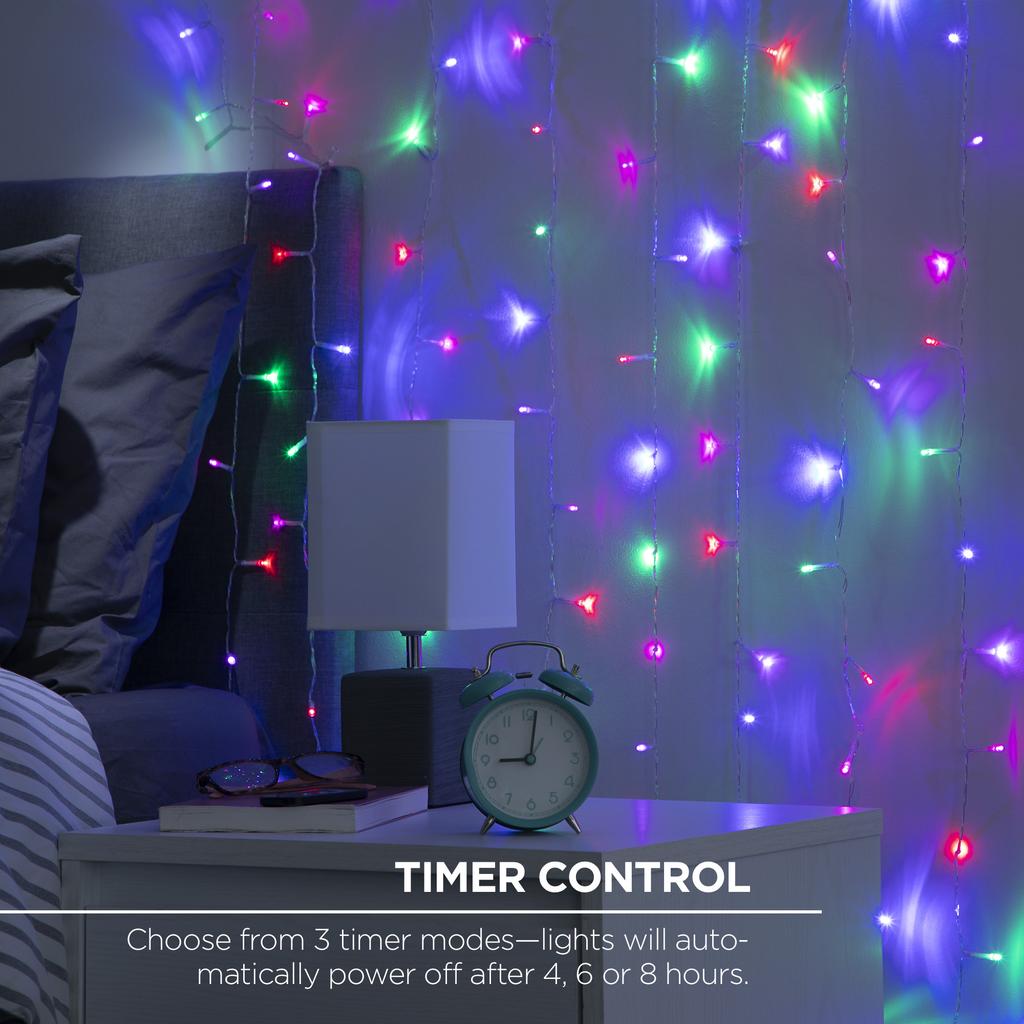 Φωτιστικό String LED Festoon USB 16 Λειτουργιών με Τηλεχειριστήριο Χριστουγεννιάτικη Γιρλάντα Νεράιδα Κουρτίνα Φωτισμός Διακόσμηση Για Σπίτι Διακοσμητικό Διακοπών Πρωτοχρονιά Φωτιστικό