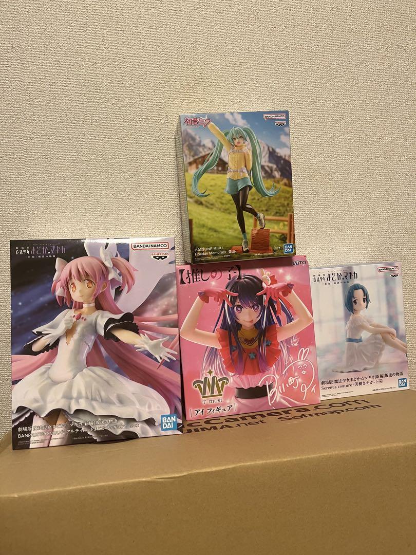 

[USED] Puella Magi Madoka Magica, Oshi no Ko, and other figures bundled together