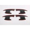 For MG 4 MG4 EV Mulan   2024 Car Accessories ABS Door Handle Bowl Cover Cup Cavity Trim ert Catch Molding Garnish