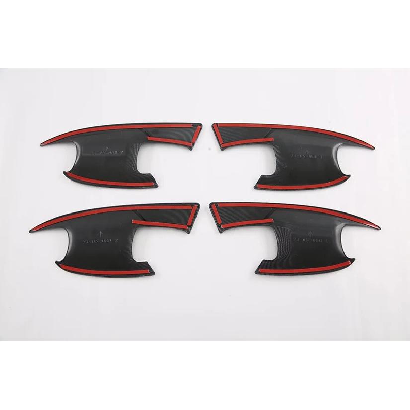 For MG 4 MG4 EV Mulan   2024 Car Accessories ABS Door Handle Bowl Cover Cup Cavity Trim ert Catch Molding Garnish