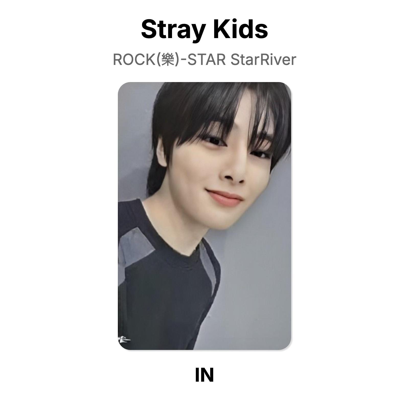 Stray Kids — рок!()-STAR StarRiver Официальная фотокарточка I.N