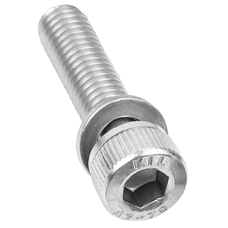 304 Stainless Steel Hex Spring Washer Screw Bolt, Cup Head, M4/M6