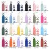 Large Capacity 1L Straw Thermos Cup, Mobile Phone Magnetic Suction Bracket, Water Cup, One Cup With Two Lids, Outdoor Sports Kettle.