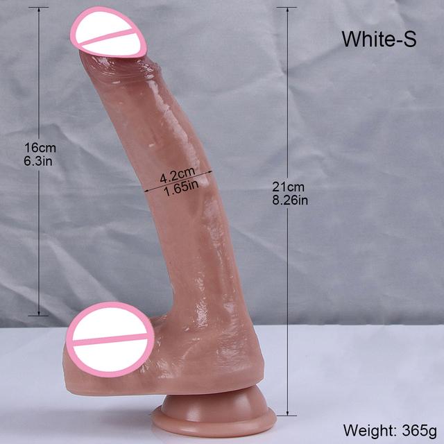 XXL Oversized Dildo Realistic Huge Penis Giant Phallus Long Soft Silicone Suction Cup Anal Sex Toys For Women Vagina Masturbator
