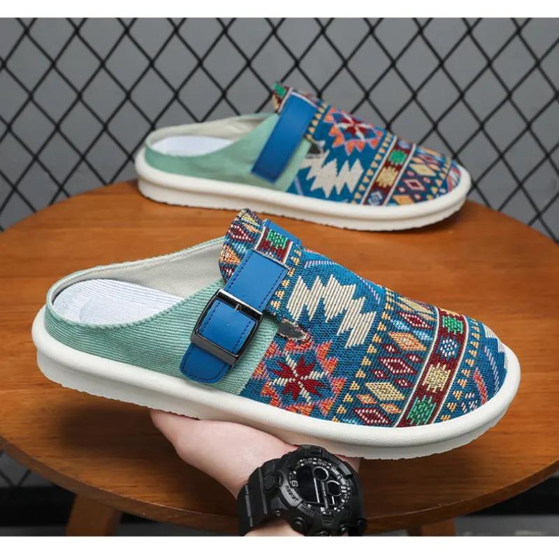 Fashion Mens Slippers Casual Outdoor Summer Shoes Breathable Sneakers Walking Hiking Slides Luxury Designer Fashion House Loafers