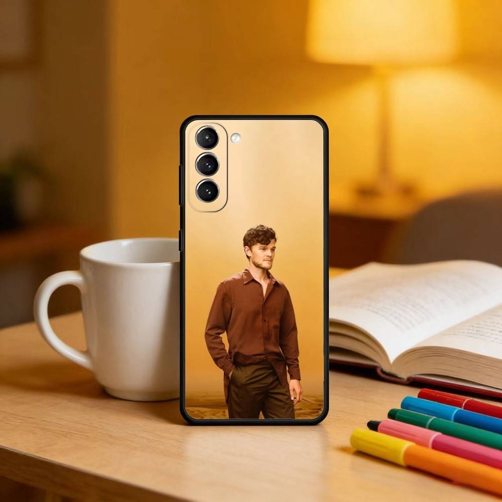 R-Robert COOL A-Aramayo Чехол для телефона Samsung S25,24,23,22,30,21,10,9,Ultra,Plus,Lite,FE,4,5 G Мягкий Черный Чехол