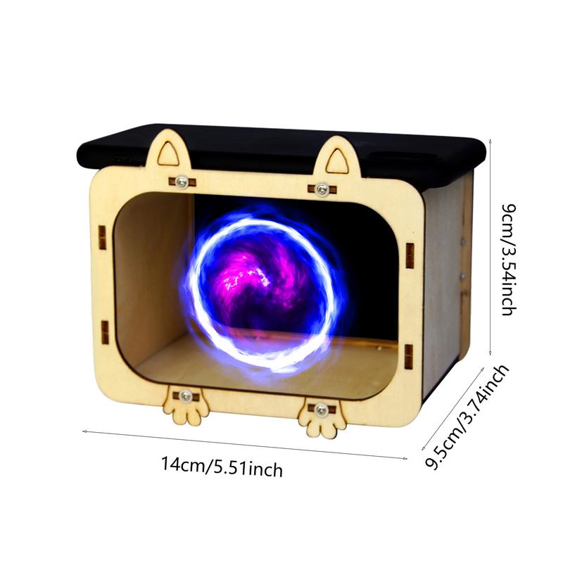 Phone Hologram Projector Wooden Mini DIY Cardboard Home Cinema Theater Mobile Smartphone Hologram Display Stands Projector Multi