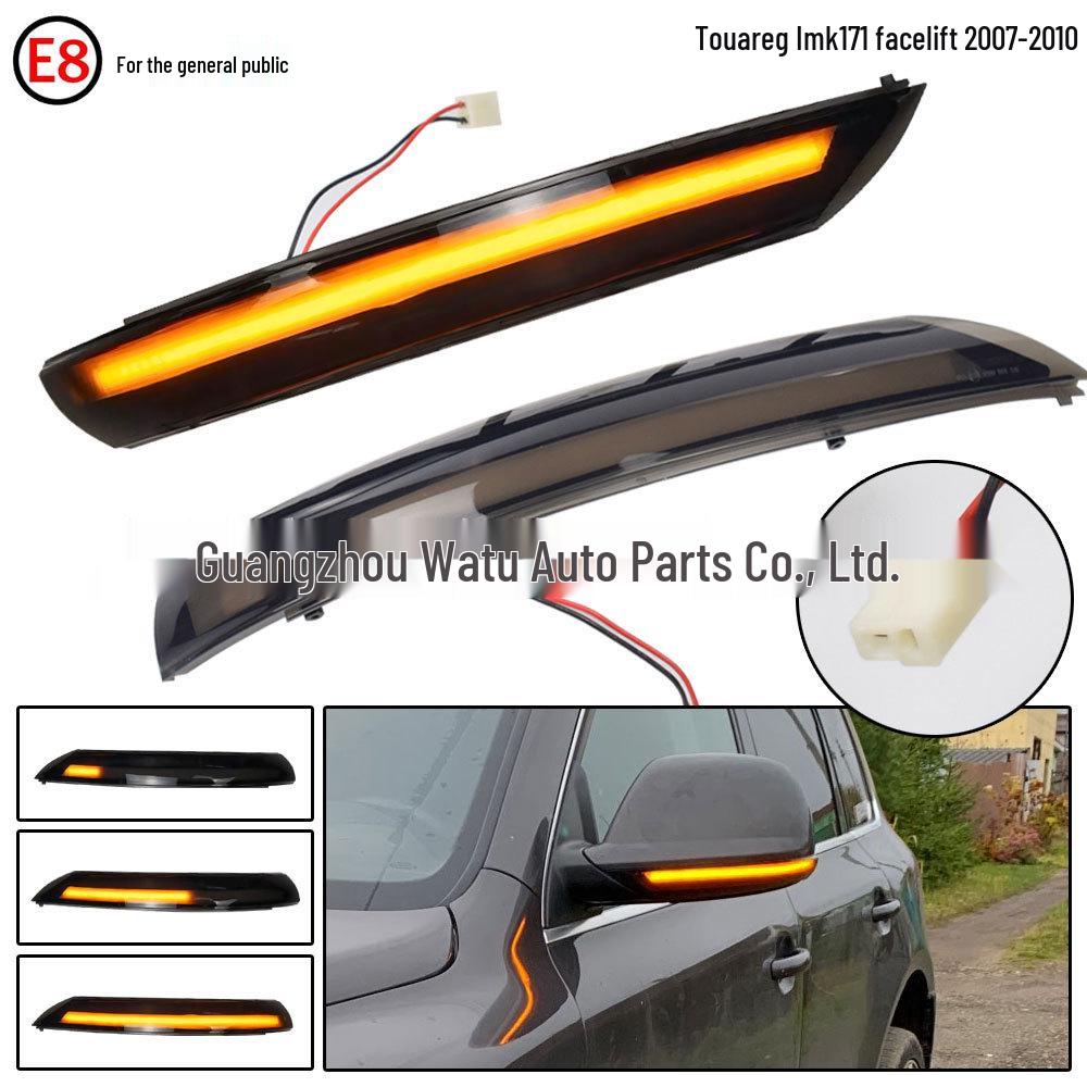 

Светодиодные динамические указатели поворота для Volkswagen Touareg I MK1 7L (2007-2011) Зеркала заднего вида