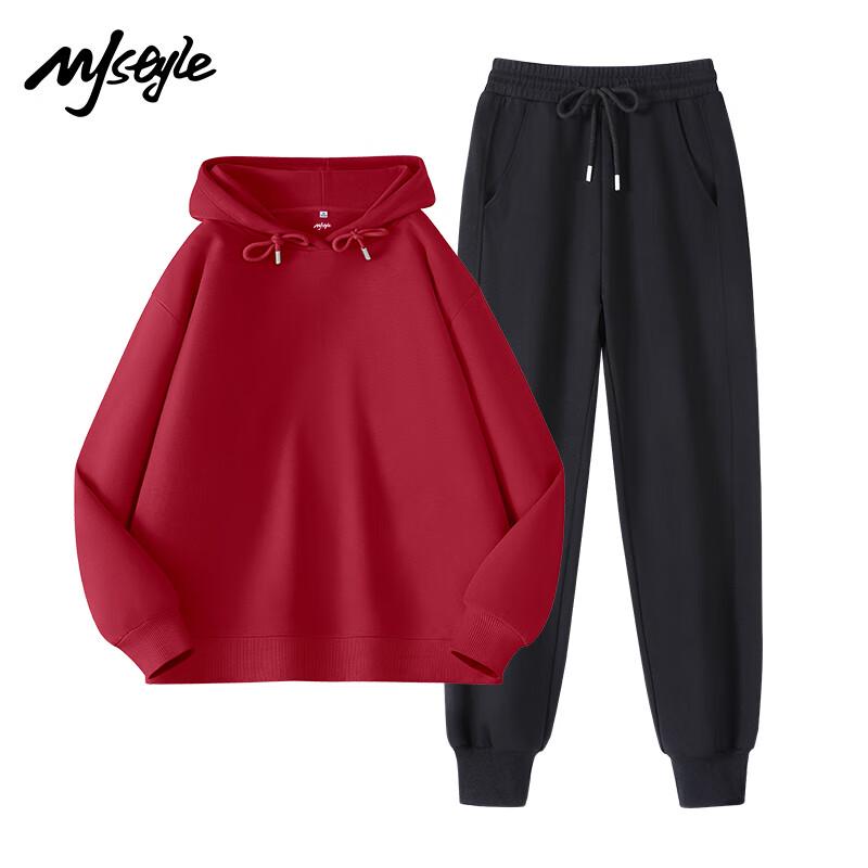 Women's Hooded Sweatshirt & Jogger Set