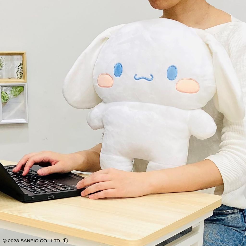 MORIPiLO Morishita Sanrio Cinnamoroll Body Pillow 30x40cm Large Stuffed Toy Cushion Character Goods SANRIO Furapiro Cinnamon White 4621269