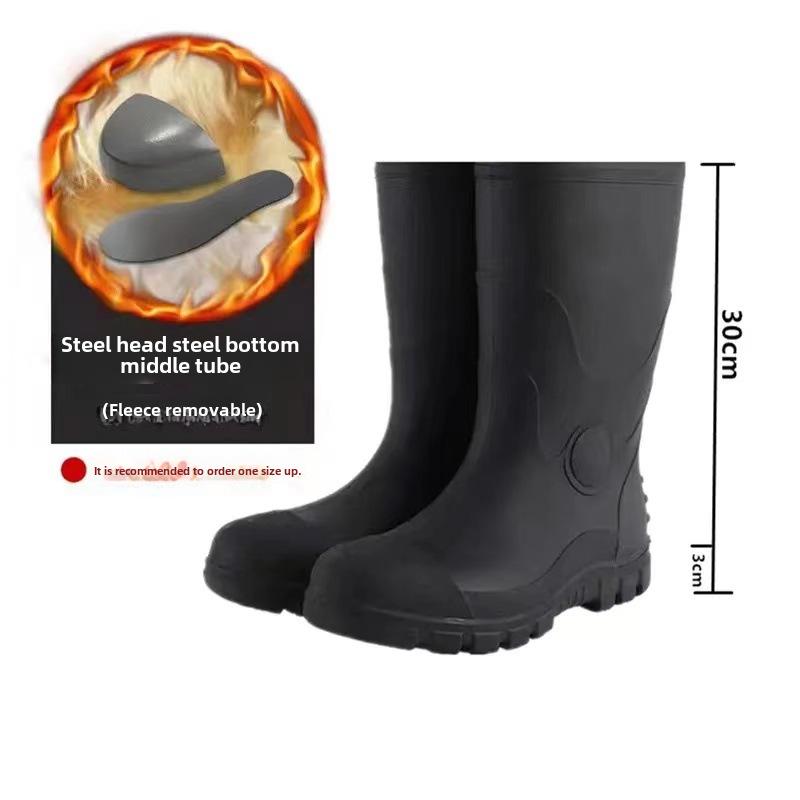 

Сапоги для промышленной безопасности со стальным носком и подошвой - устойчивы к воздействию масел, кислот и щелочей, водонепроницаемы, устойчивы к ударам и проколам, защищают от наводнений 42