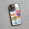 Silicone Phone Case For Iphone 11 12 13 14 Pro Max 16 15 Pro Max Plus XR XS X 7 8 SE2 Sardines Fish Art Shockproof Back Covers
