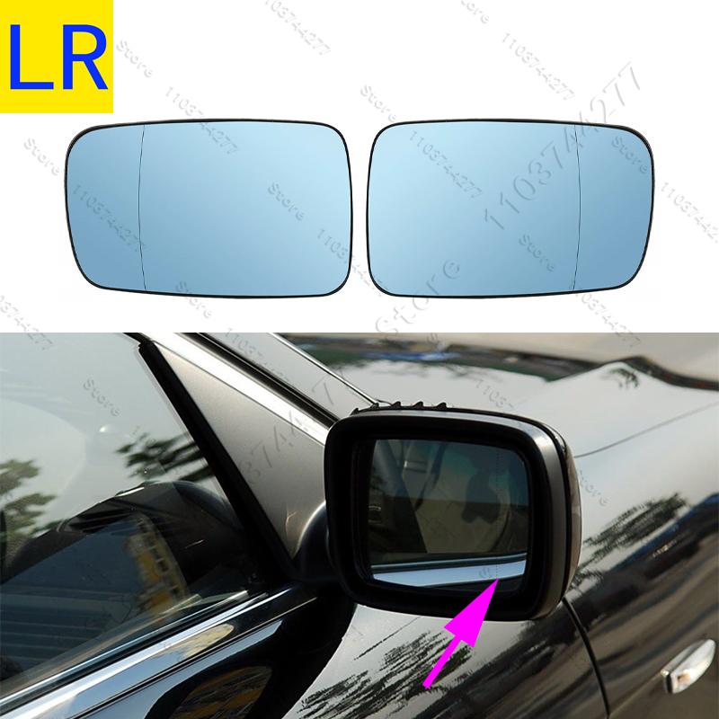 For 2000-2008 BMW 3/7 Series 325Ci 330Ci Coupe 745i 750i 760i (E46 E65 E66 E67) Wide Angle Mirror Glass 51167028427 51167028428