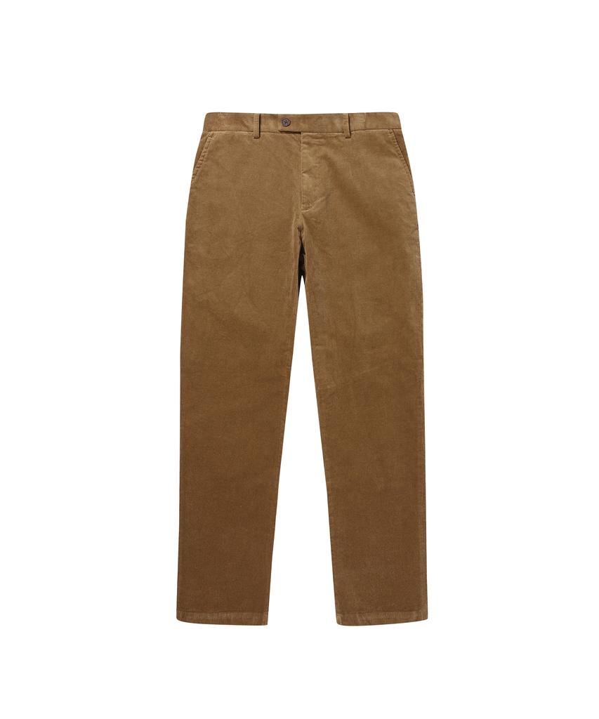 SOLEW Corduroy Tapered Pants_Light Brown