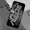 Chinese Dragon Case For iPhone 16 15 14 13 12 11 Pro Max Mini X XR XS Max 7 8 Plus 2 Bumper Cases Cover