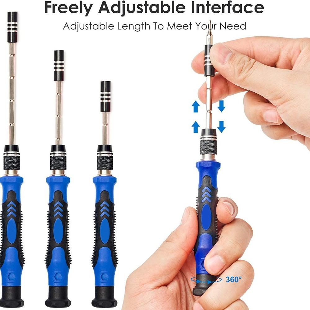 124-in-1 Multi-Purpose Precision Manual Screwdriver Set Mobile Phone Computer Hand Screwdriver Kit