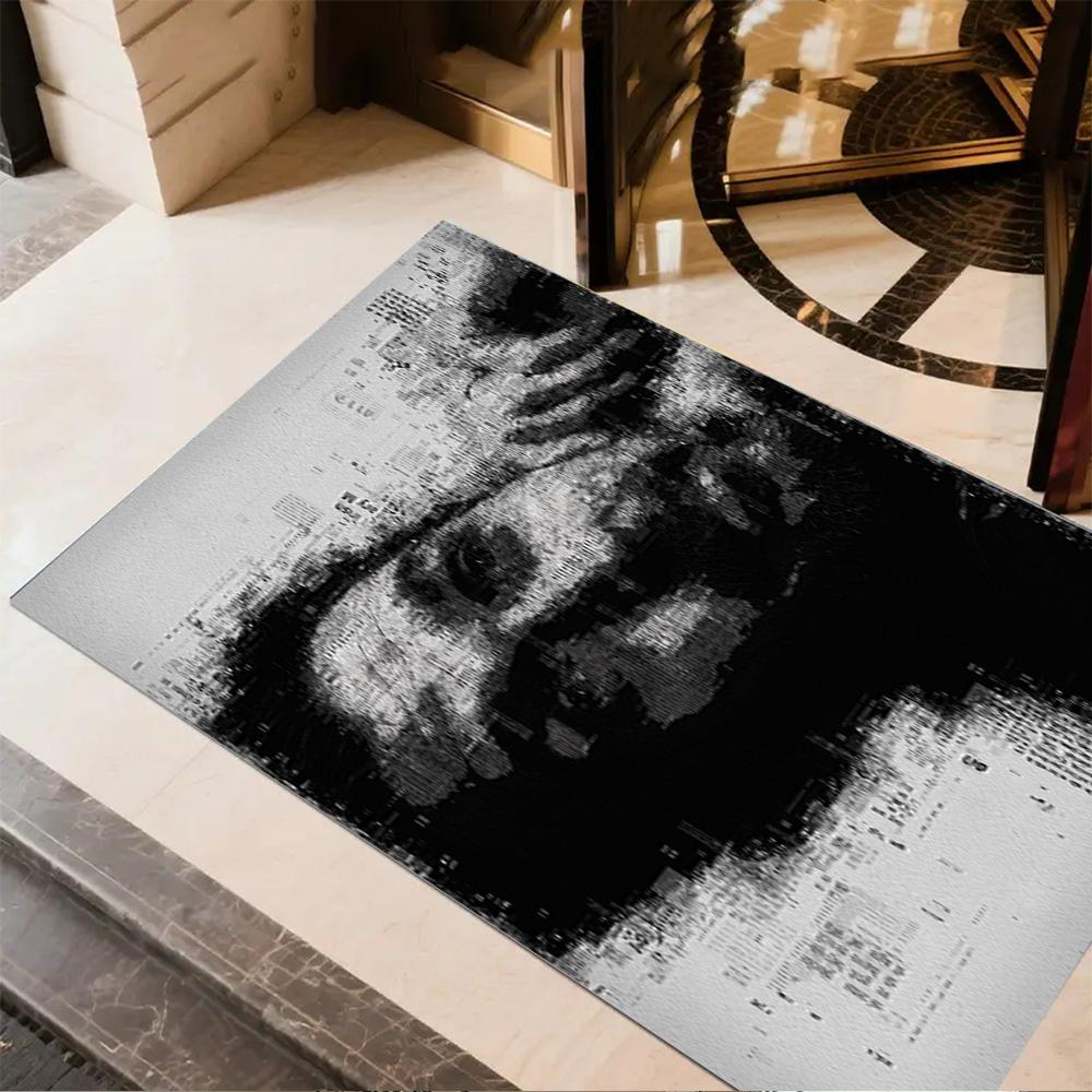 Player Acknowledges Crowd Jersey Carpet Design for Kitchen Living Rooms Playrooms Dormitory Anti-slip Rug Decorate Offices