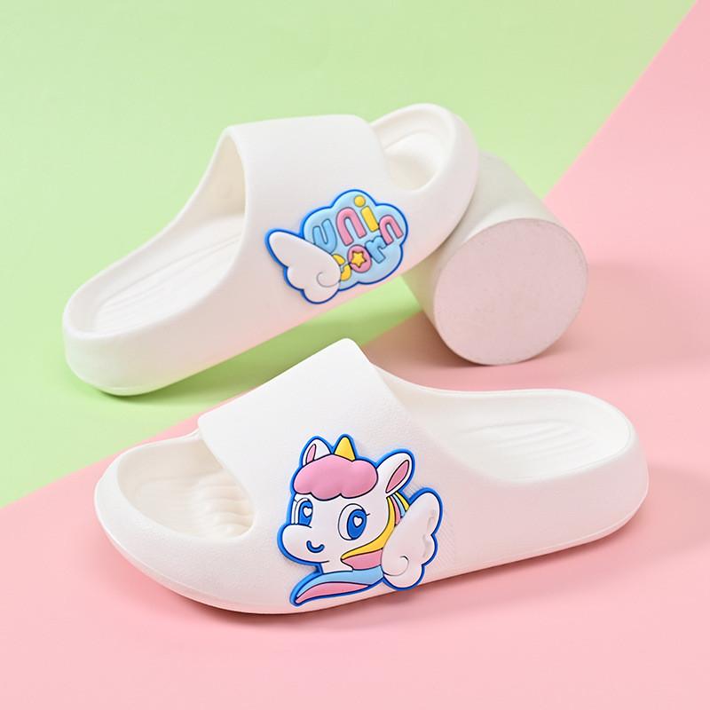 And Colorful Playful Kids Cartoon Slippers With Soft Eva Sole For Comfort