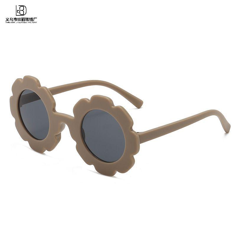 Travel Sunscreen Uv Protection Trend Baby Sunglasses Sunflower Sun Protection Uv Protection