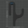 Shower Hook For 8Mm Glass Doors Holds Towels And Clothes Wall Organizer Towel Holder Easy-To-Install Minimalist Home Decor