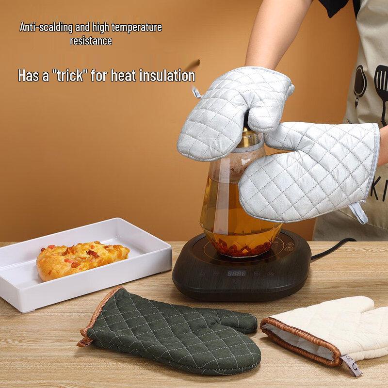 ZISIZ Heat-Insulating Microwave Oven Glove