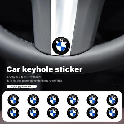For Car Styling Lock Keyhole Anti-blocking Stickers Decoration Accessority G30 G20 M3 M5 E91 E92 E93 E36 E70 X3 X4 X5 X1 E39