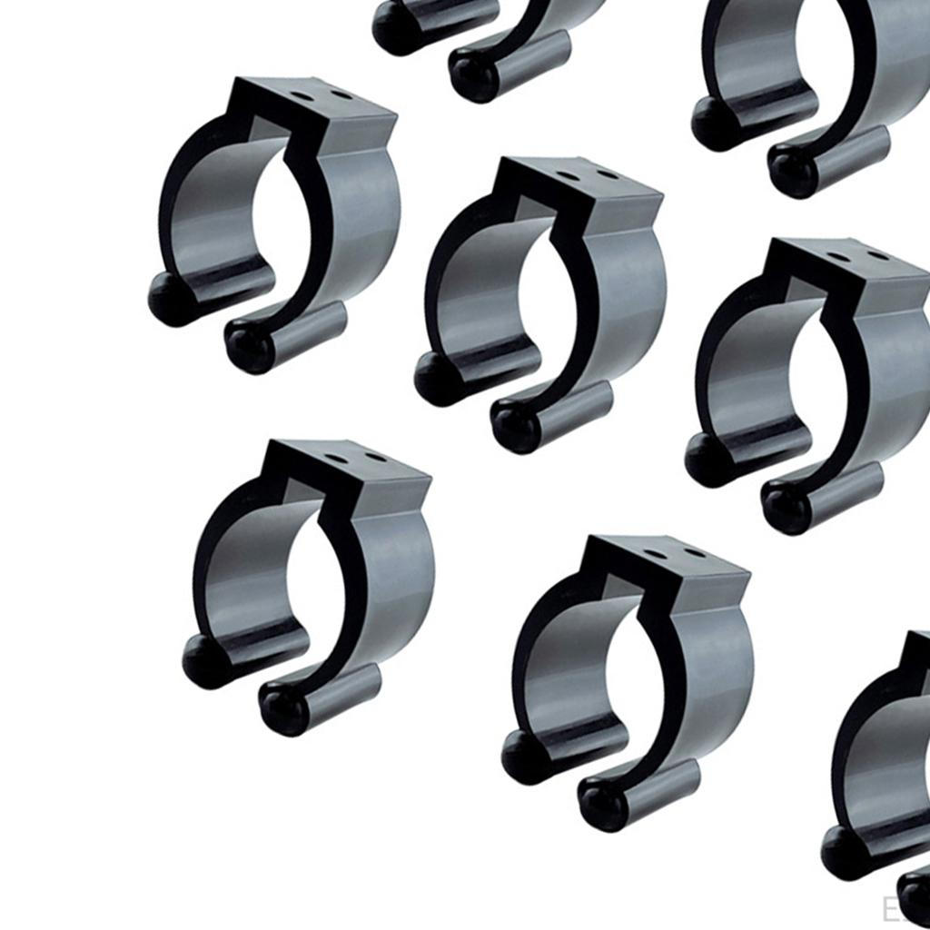 10 Pieces Plastic Fishing Lever Pole Poles Holder Keeper