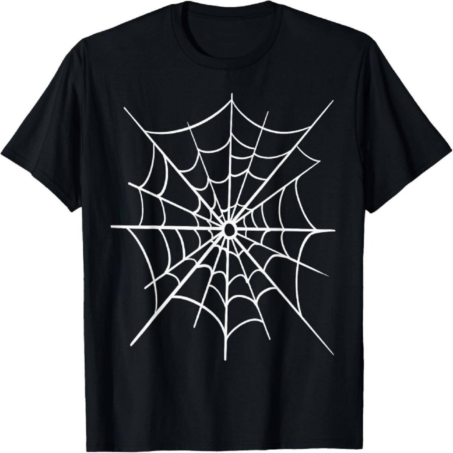 

Spiderweb. Halloween Cobweb for Men, Women, Kids. Spider Web T-Shirt XXXXXL чорний