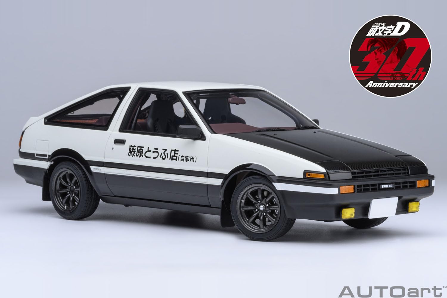 

AUTOart Масштабна Toyota Sprinter Trueno Project D Фінальна версія Готовий продукт 78787 1/18 (AE86) Ініціал Д (30-річчя)