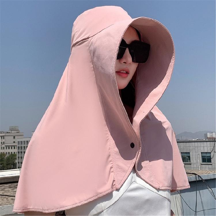 Outside Enthusiasts Ponytail Hat with Neck and Shoulder Cover Hat Teen Visor Hat