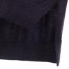 LANVIN Made in Italy Wool Blend Long sleeve knit cardigan S purple Women Used
