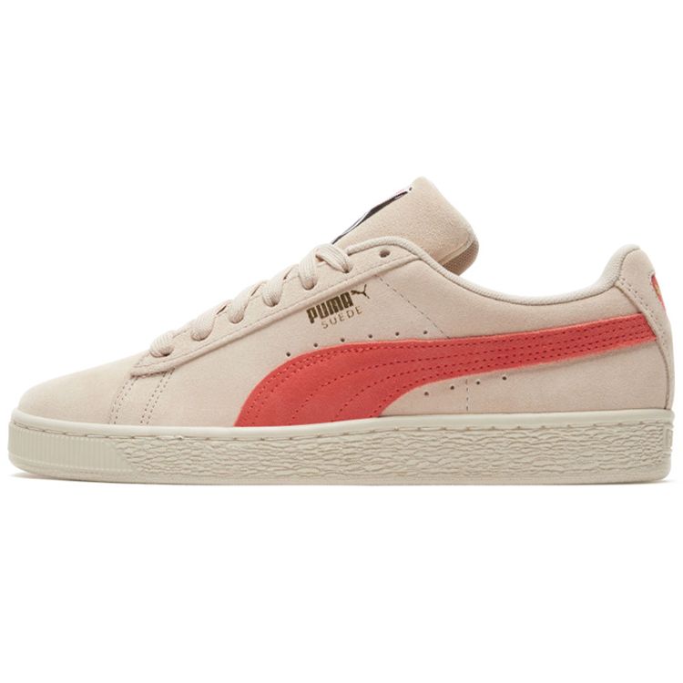 

Кроссовки Puma Suede Classic Cream Hot Coral Unisex Белые 365347-82