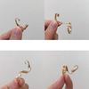 24Pcs DIY Earrings Converter With Comfort Earring Pads Turn Pierced Into Clip-On