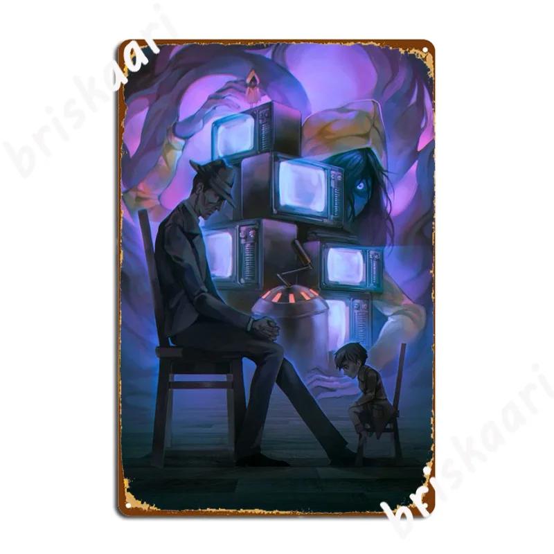 Little Nightmares Metal Sign Classic Pub Garage Garage Decoration Wall Cave Tin Sign Poster