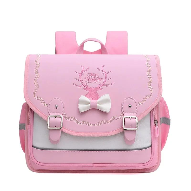 Mochilas Escolares Niñas Mochila Ortopédica Linda Impermeable para Adolescentes Bolsa Flip Book Estudiante Grado 1-3 Mochilas Infantil