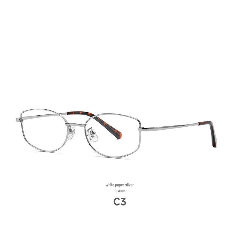 

Золотистые титановые оправы для очков «кошачий глаз» для женщин - Стиль «старые деньги», Высокое качество, Готовы для рецептурных линз, Ощущение прохлады 98711