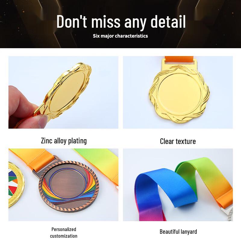 Miling Jingyi Football Wheat Ear Sports Medal