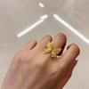 New 925 Sterling Adjustable Elegant Butterfly Ring For Women Geometric Handmade Butterfly Ring Party Christmas Gift Fine Jewelry