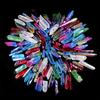 Titanium Lot Of Plating Rainbow Aura Quartz Crystal Point Healing 100g Ornaments