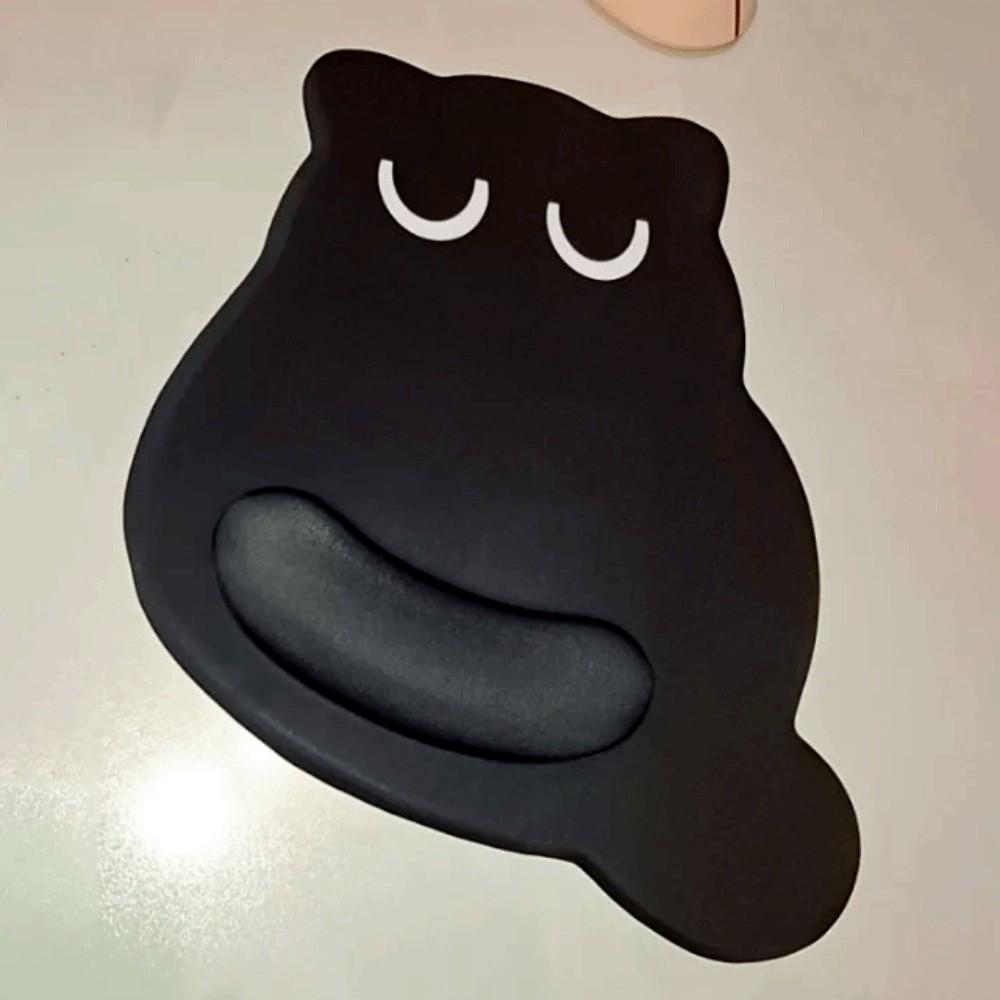 Wrist Pad Cat Large Mouse Mat Cartoon Kawaii Cat Mouse Pad Black Cat Mouse Pads  Office Desk