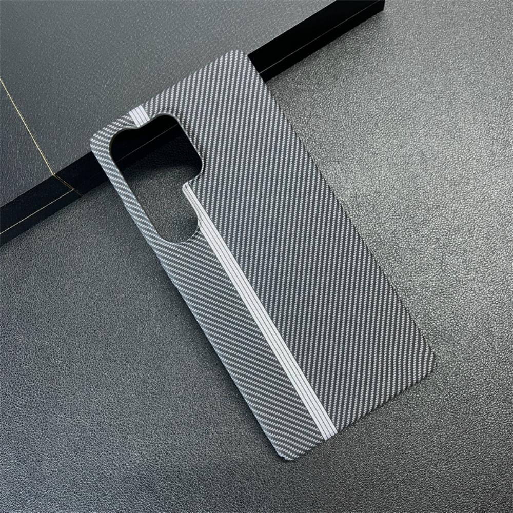 Carbon Fiber Plastic Ultra Thin Armor Case For Samsung Galaxy S25 S24 S23 Ultra Plus Shockproof Protect Hard Cool Cover