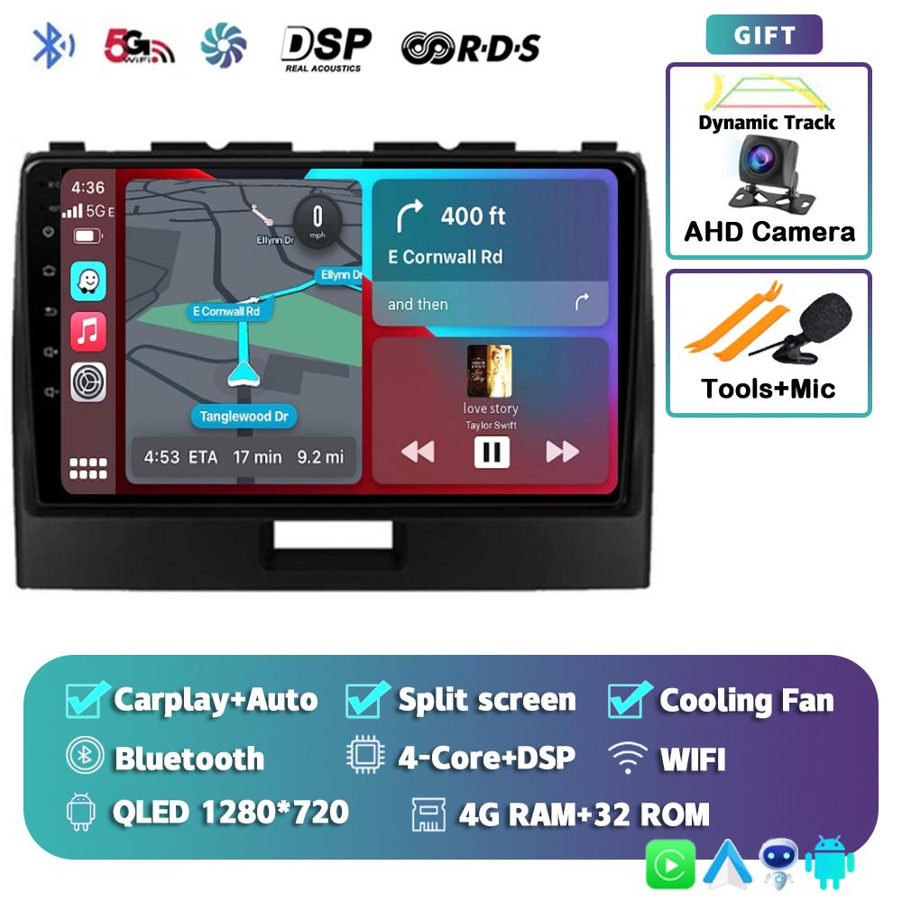 Android 14 Carplay Car Radio For Suzuki Wagon R 2010 2011 2012 2013 2014 2015 2016 2017 2018 GPS Multimedia Video Player Stereo