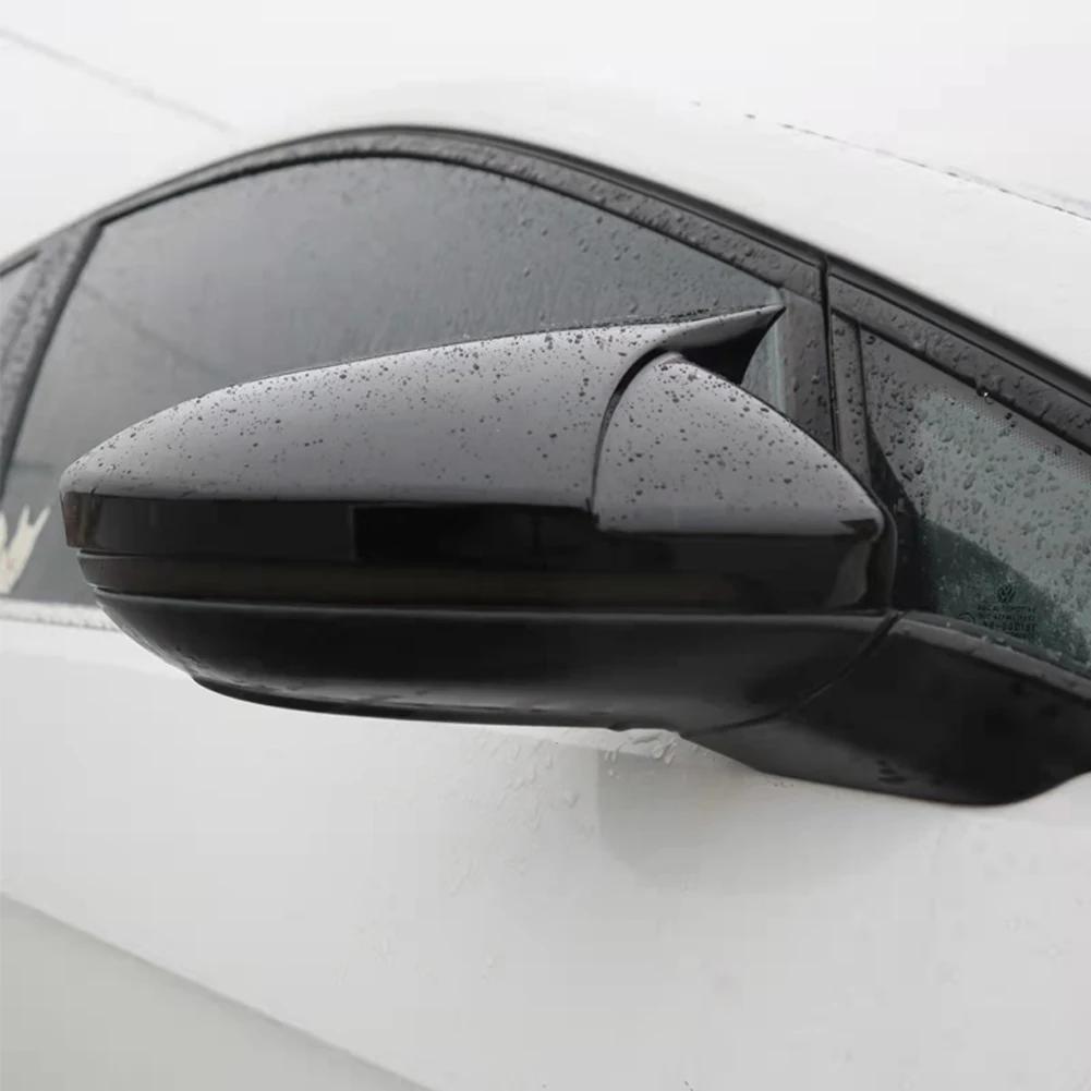 2 st Bilspegelkåpor Sidor Backspegelkåpa För VW Volkswagen Golf 6 MK6 GTI GTD 2009-2013 ABS Biltillbehör