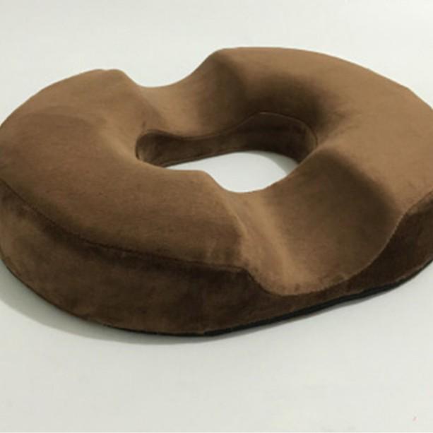 Memory Foam Hollowed-Out Hemorrhoid & Hip Cushion for Pregnant Women and Office Seating