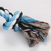 Pet toys Dog bite-resistant golden retriever medium and large dog cotton rope toy, big dog five-knot three-strand rope knot molar toy