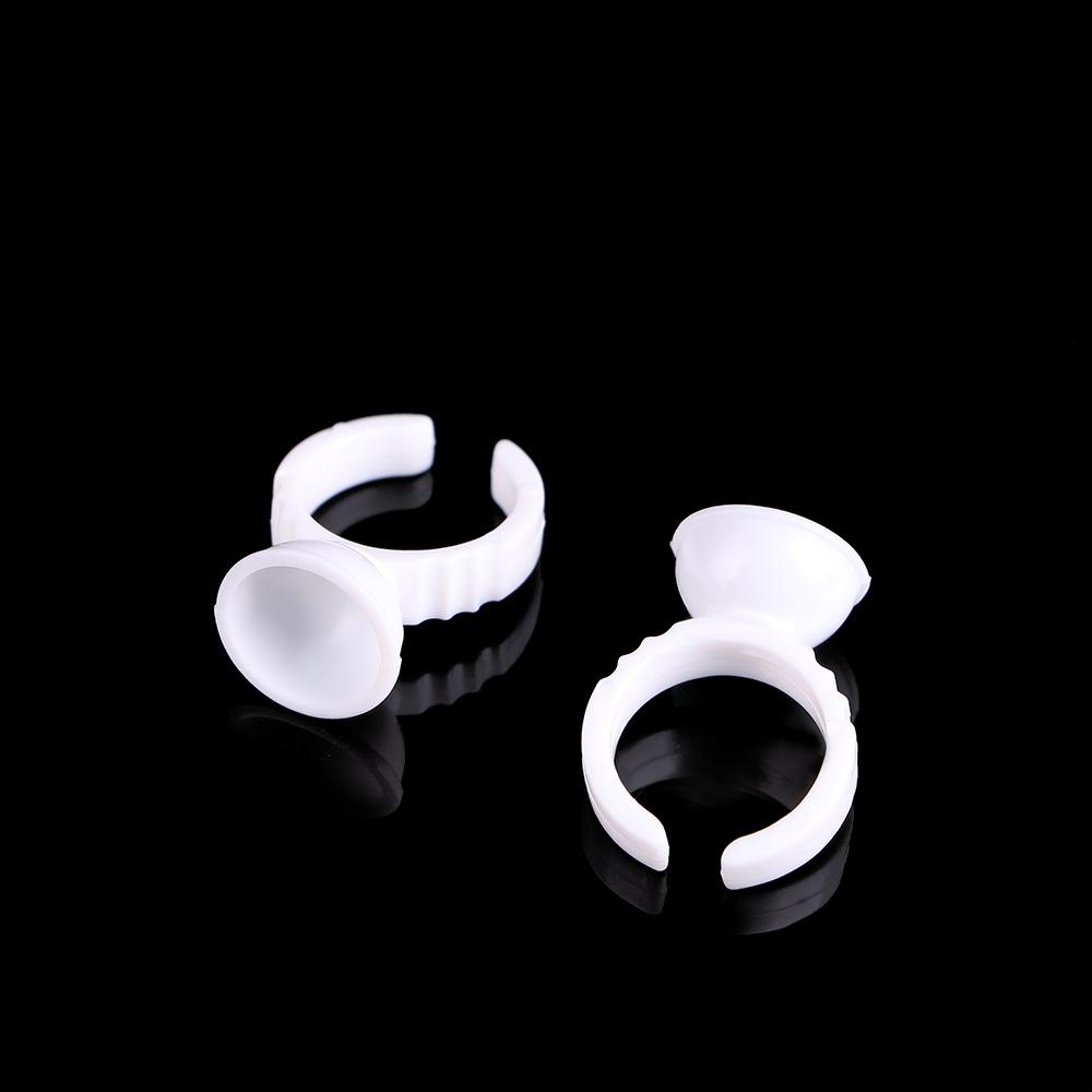 

Makeup Kit Tool Glue Rings Cup Tools Glue Pallet Grafting Eyelash Tool Eyelash Extensions Glue Ring