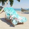 Starfish Seashell Water Ripple Print Beach Towel Polyester Soft Quick Dry Large Bath Towel Summer Swimming Pool Surfing Blanket