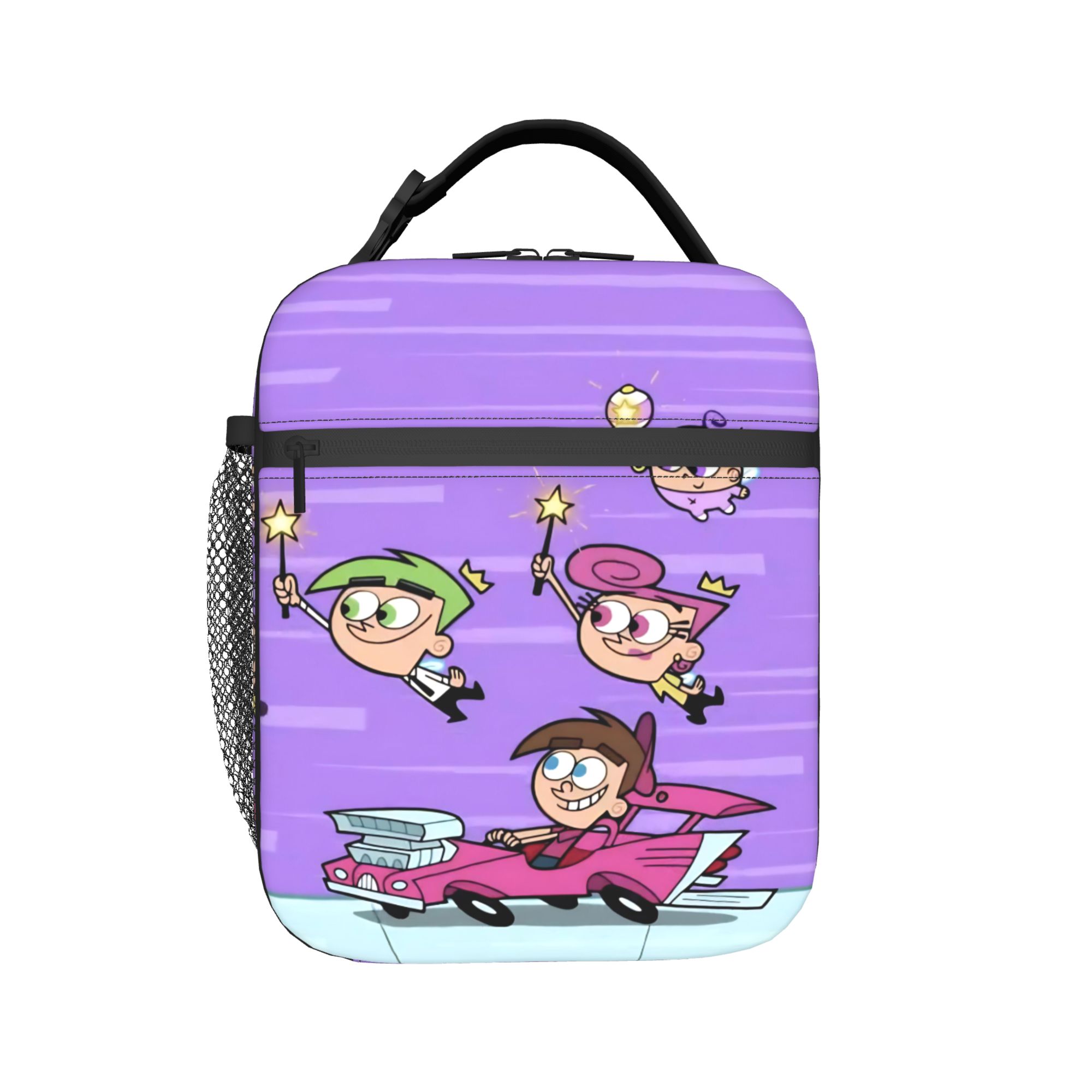 The Fairly Odd Parents Thermal Insulated Lunch Bag for Work  Portable Food Container Bags Men Women Cooler Thermal Food Box One Size